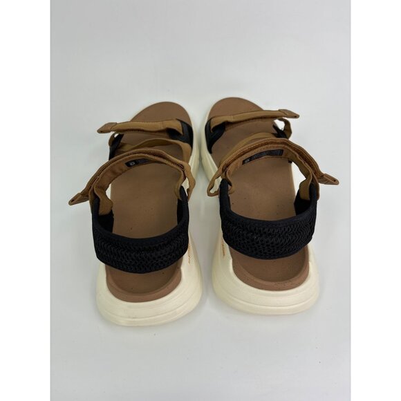 Teva Zymic Mens Stappy Foam Comfort Open Toe Sandals Tan 12 - Picture 4 of 7